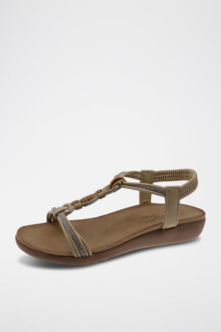 Sandalias - Beige