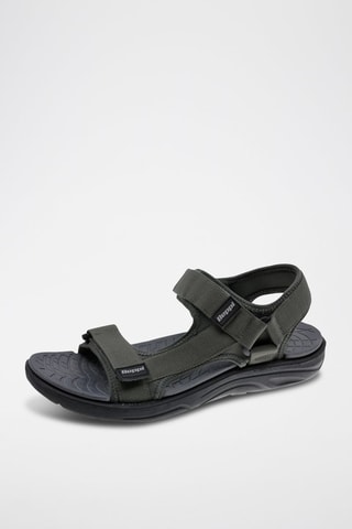 Sandales - Noir et gris