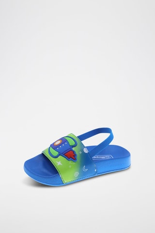 Sandales - Bleu et vert