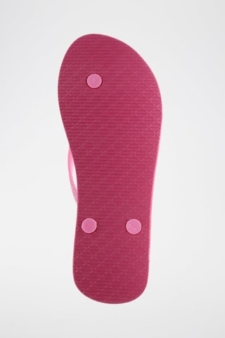 Tongs - Blanc et rose