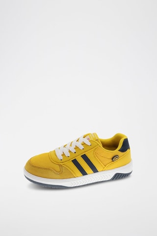 Zapatillas de piel - Amarillo