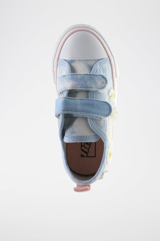 Baskets en jean tie and dye - Bleu