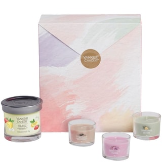 Estuche de velas - Vaso y votivas - 4 productos