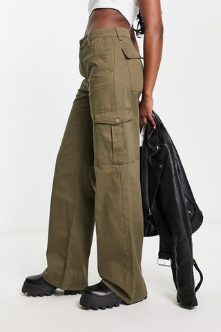 Pantalon cargo - Kaki