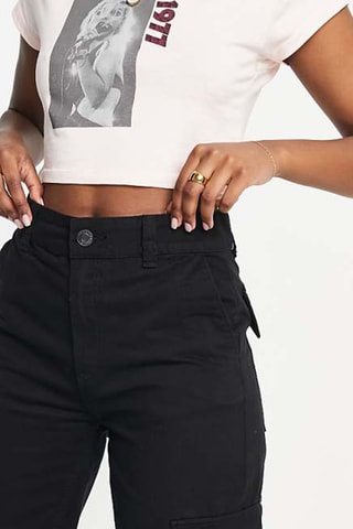 Pantalon cargo - Noir