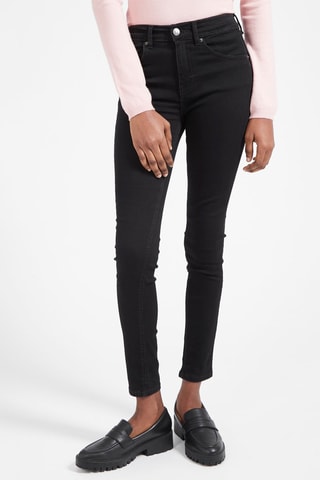 Jean skinny push-up Noir