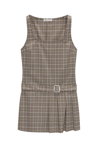 Robe droite - Marron