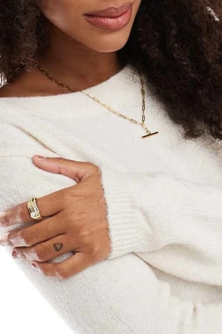 Robe pull - Blanc