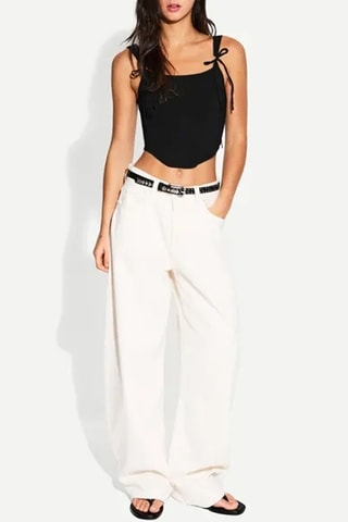 Crop top - Noir