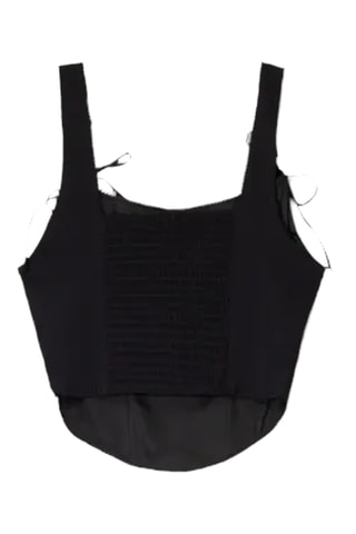 Crop top - Noir
