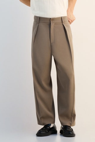 Pantalon de costume - Beige