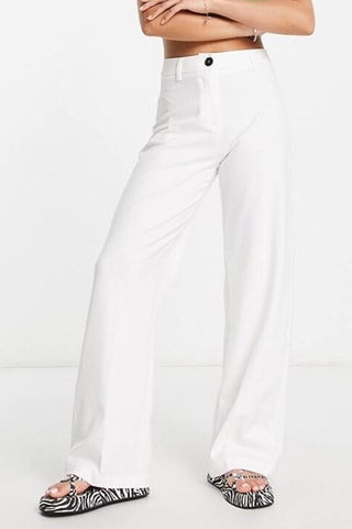 Broek Wide Legs - Wit