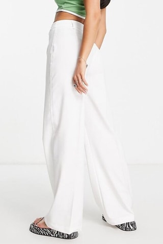 Broek Wide Legs - Wit