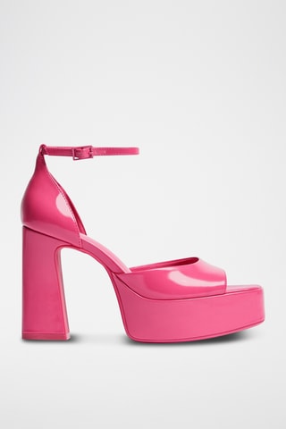 Platform Sandalen - Roze