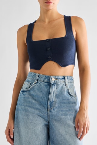 Gilet - Bleu marine