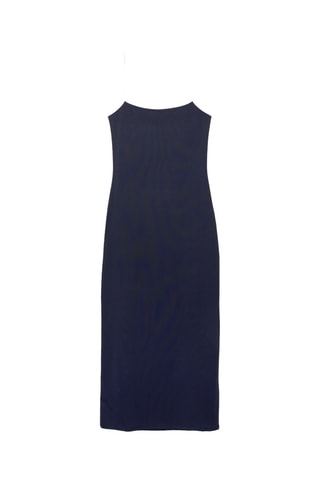 Robe droite - Bleu marine