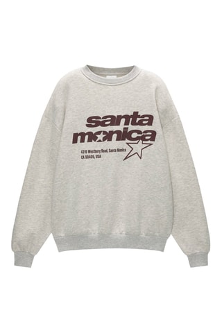 Sweat - Gris clair chiné