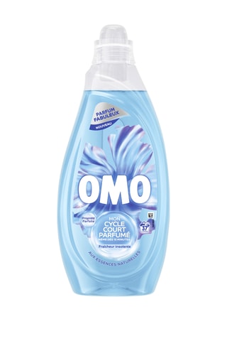 4 x Lessive liquide parfumé Mandarine Thé Vert Fleurs et musc Omo - 37 lavages