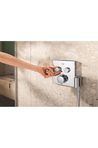 Set doccia a incasso Precision Smartcontrol - 4 getti - Testa quadrata 31 x 31 cm