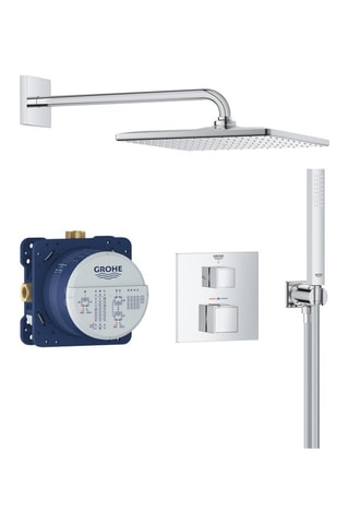  Set doccia a incasso Vitalio Rain Mono 310 Cube