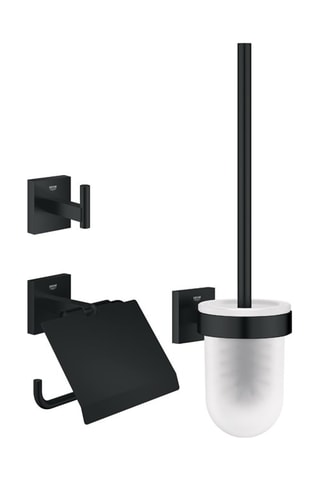 Set accessori da bagno QuickGlue - 3 pezzi