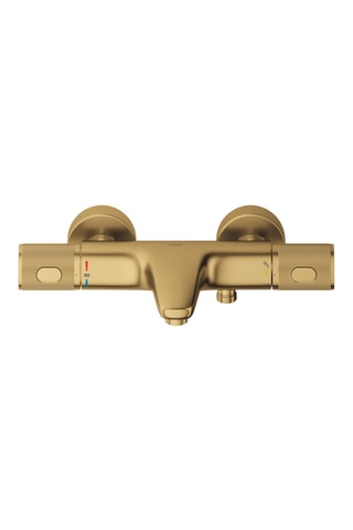 Termostatico bagno/doccia QuickFix Cool Sunrise Spazzolato - Dorato