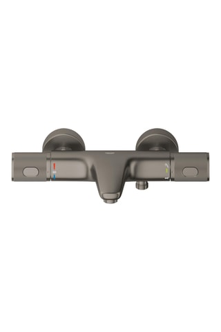 Termostatico bagno/doccia QuickFix Hard Graphite Spazzolato - Grigio scuro