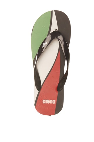 Slippers Flip  Zwart, rood en groen 