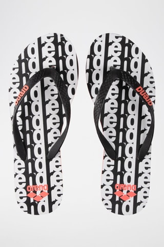 Slippers Prints 500 - Zwart 