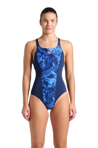 Maillot 1 pièce - Bleu marine et bleu roi
