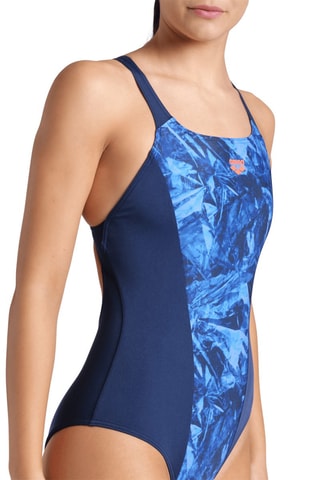 Maillot 1 pièce - Bleu marine et bleu roi