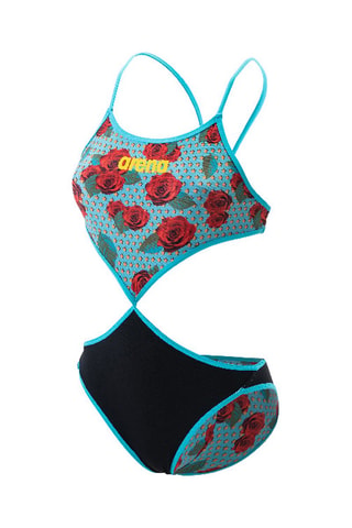 Dubbelzijdige Trikini - Zwart en Turquoise