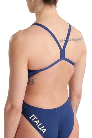 Bañador Federación Italiana de Natación - Azul marino