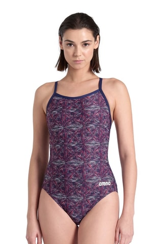 Badpak - Marineblauw en Rood