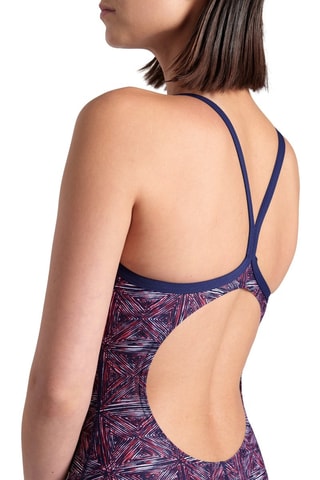 Badpak - Marineblauw en Rood
