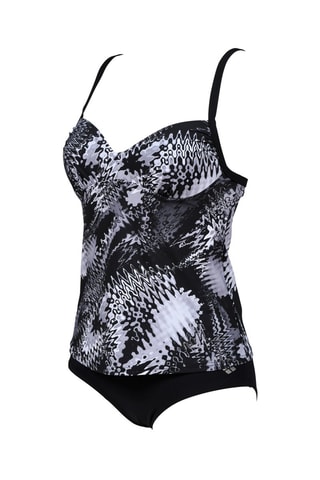 Tankini Zora Zwart en Wit