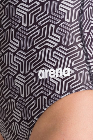 Maillot 1 pièce - Noir et écru