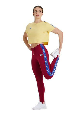 Legging Bordeauxrood