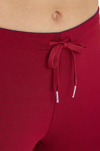 Legging Bordeauxrood