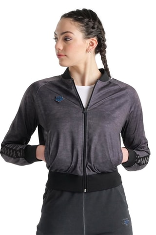 Chaqueta - Gris oscuro jaspeado