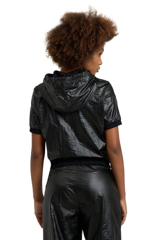 Chaqueta con capucha - Negro