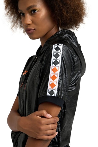 Chaqueta con capucha - Negro