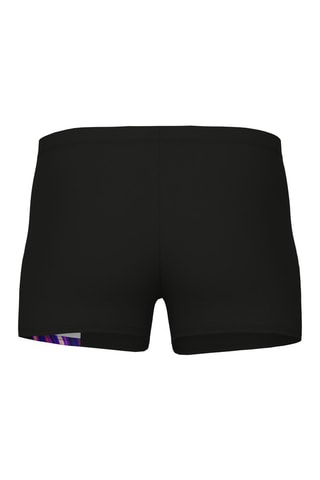 Short de bain - Noir et bleu électrique