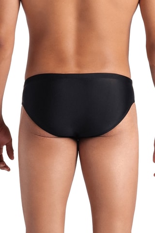 Bañador estilo slip - Negro y celeste