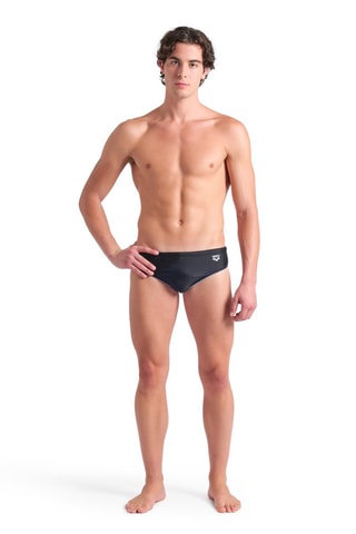 Bañador estilo slip - Negro y celeste