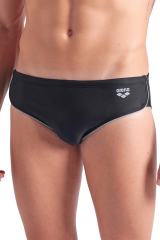 Bañador estilo slip - Negro y celeste