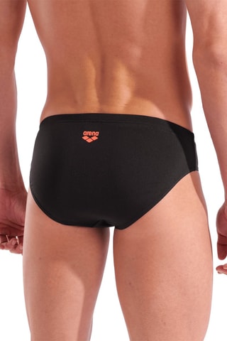 Bañador estilo slip - Negro y azul eléctrico