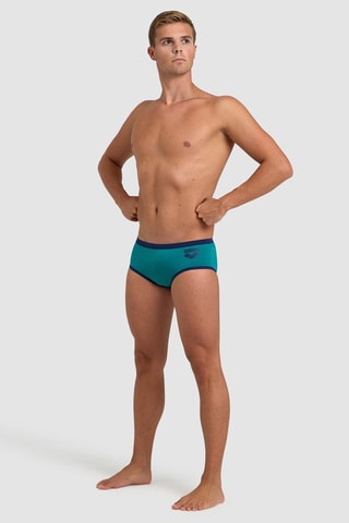 Bañador estilo slip - Azul