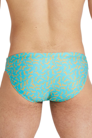 Bañador estilo slip - Turquesa
