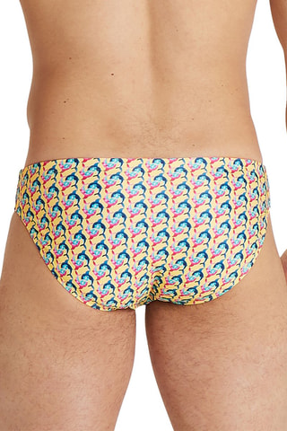 Bañador estilo slip - Amarillo